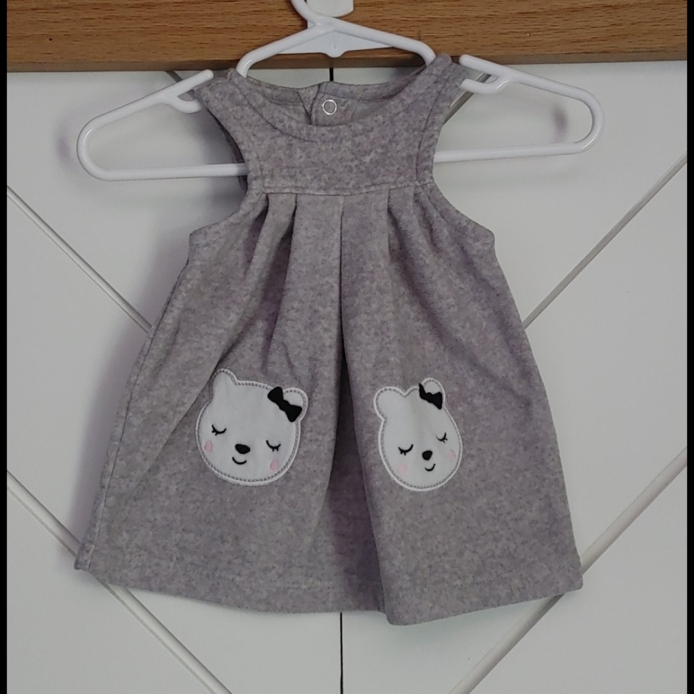 🌼NB Carter's Casual Dress with white cats